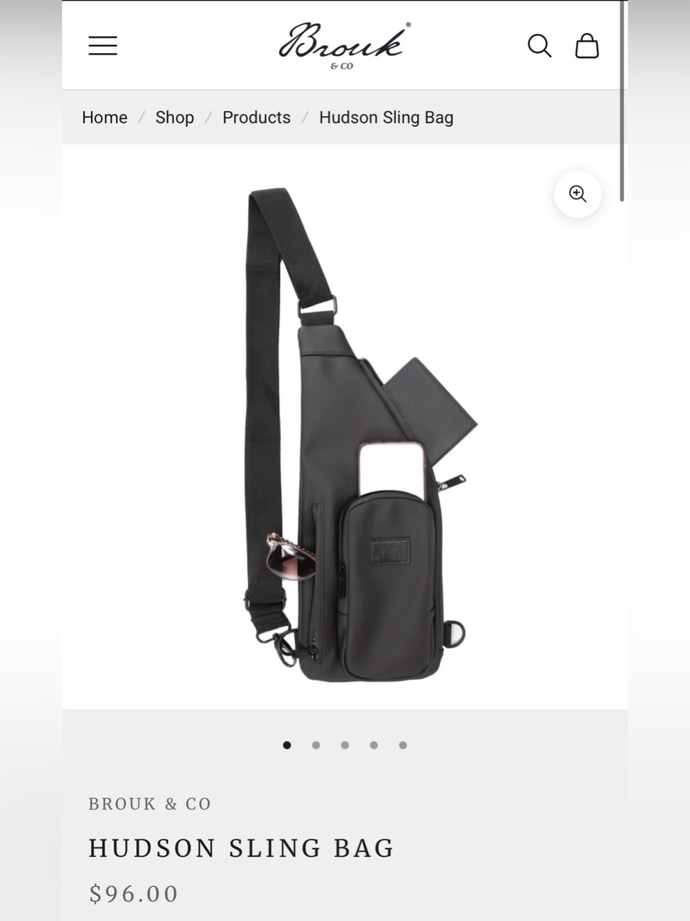 BROUK & CO HUDSON SLING BAG